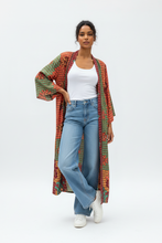 Load image into Gallery viewer, Vintage Sari Kimono Long