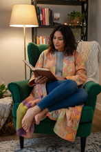 Load image into Gallery viewer, Vintage Kantha Kimono Robe