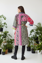 Load image into Gallery viewer, Vintage Sari Kantha Jacket Long