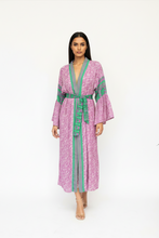 Load image into Gallery viewer, Vintage Sari Kimono Long