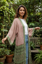 Load image into Gallery viewer, Vintage Sari Kimono Long