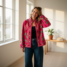 Load image into Gallery viewer, Velvet Suzani Jacket (Short)