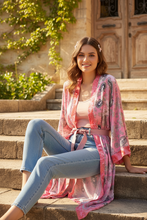 Load image into Gallery viewer, Vintage Sari Kimono Long