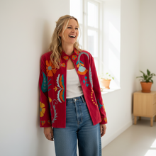 Load image into Gallery viewer, Velvet Suzani Jacket (Short)