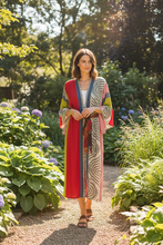 Load image into Gallery viewer, Vintage Sari Kimono Long