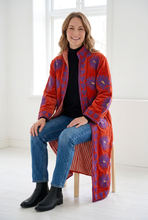 Load image into Gallery viewer, Velvet Suzani Long Jacket
