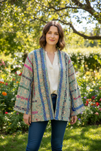 Load image into Gallery viewer, Kantha Blockprint Coat