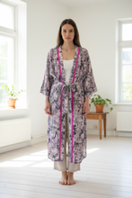 Load image into Gallery viewer, Vintage Sari Kimono Long
