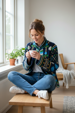 Load image into Gallery viewer, Velvet Suzani Jacket (Short)