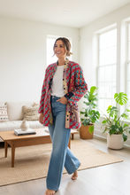 Load image into Gallery viewer, Vintage Kantha Jacket