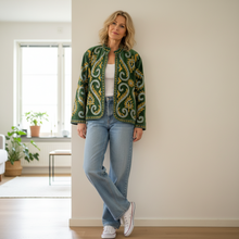 Load image into Gallery viewer, Velvet Suzani Jacket (Short)