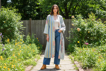 Load image into Gallery viewer, Vintage Kantha Kimono Robe