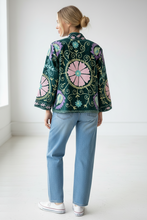 Load image into Gallery viewer, Velvet Suzani Jacket (Short)