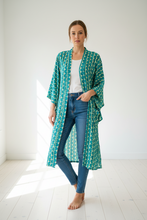 Load image into Gallery viewer, Vintage Sari Kimono Long