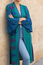 Load image into Gallery viewer, Vintage Sari Kimono Long