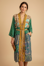 Load image into Gallery viewer, Vintage Sari Kimono Long