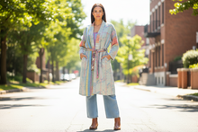 Load image into Gallery viewer, Vintage Kantha Kimono Robe