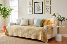 Load image into Gallery viewer, NEW Kantha Bedcover 225cmX275cm