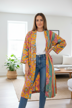 Load image into Gallery viewer, Vintage Kantha Kimono Robe