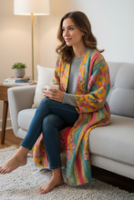 Load image into Gallery viewer, Vintage Kantha Kimono Robe