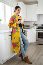 Load image into Gallery viewer, Vintage Kantha Kimono Robe