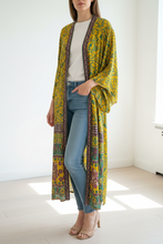 Load image into Gallery viewer, Vintage Sari Kimono Long
