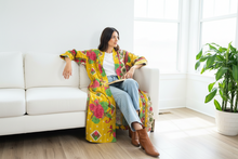 Load image into Gallery viewer, Vintage Kantha Kimono Robe