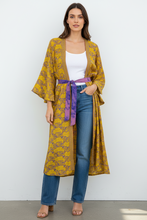 Load image into Gallery viewer, Vintage Sari Kimono Long