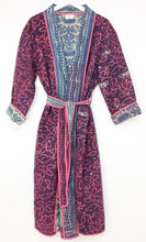 Load image into Gallery viewer, Vintage Sari Kantha Jacket long