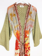 Load image into Gallery viewer, Vintage Sari Kimono Long