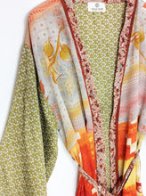 Load image into Gallery viewer, Vintage Sari Kimono Long