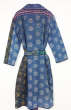 Load image into Gallery viewer, Vintage Sari Kantha Jacket long