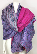 Load image into Gallery viewer, Silk Sari Kantha Shawl
