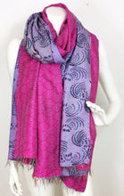 Load image into Gallery viewer, Silk Sari Kantha Shawl