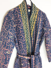 Load image into Gallery viewer, Vintage Sari Kantha Jacket long