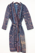 Load image into Gallery viewer, Vintage Sari Kantha Jacket long