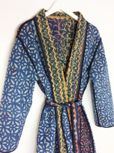Load image into Gallery viewer, Vintage Sari Kantha Jacket long