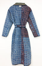Load image into Gallery viewer, Vintage Sari Kantha Jacket long