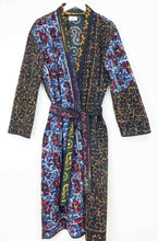 Load image into Gallery viewer, Vintage Sari Kantha Jacket Long
