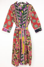 Load image into Gallery viewer, Vintage Sari Kantha Jacket Long