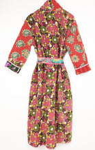 Load image into Gallery viewer, Vintage Sari Kantha Jacket Long