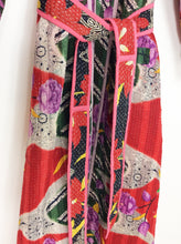 Load image into Gallery viewer, Vintage Sari Kantha Jacket Long
