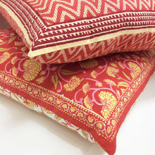 Load image into Gallery viewer, Hand Blockprint Cushion 70cmX70cm