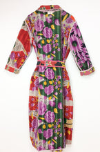 Load image into Gallery viewer, Vintage Sari Kantha Jacket Long