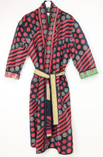 Load image into Gallery viewer, Vintage Sari Kantha Jacket Long