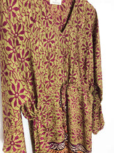 Load image into Gallery viewer, Silk Sari Maxi Dress