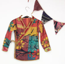 Load image into Gallery viewer, Kantha Jacket 8-10yrs
