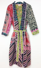Load image into Gallery viewer, Vintage Sari Kantha Jacket Long