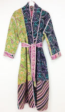Load image into Gallery viewer, Vintage Sari Kantha Jacket Long