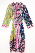 Load image into Gallery viewer, Vintage Sari Kantha Jacket Long